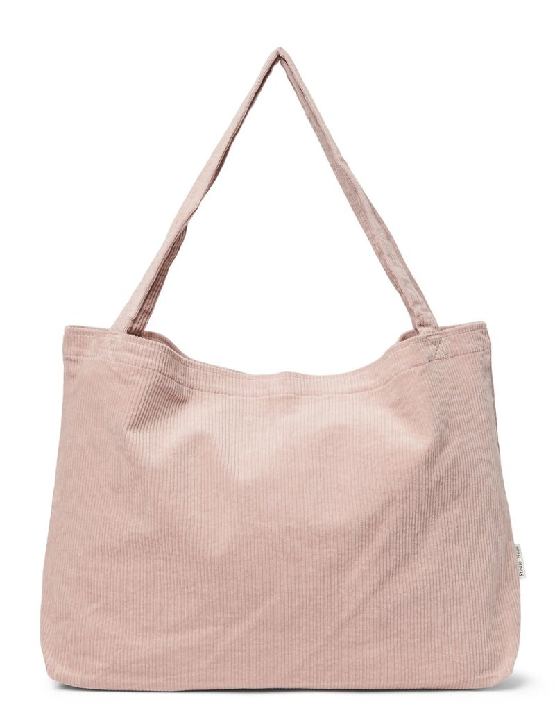 Studio Noos Dusty Pink rib mom-bag