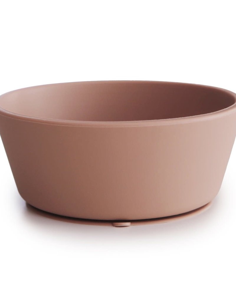 Mushie Silicone Suction Bowl (Blush)