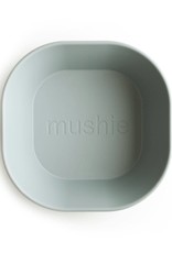 Mushie Square Dinnerware Bowl, Set of 2 (Sage)