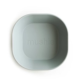 Mushie Square Dinnerware Bowl, Set of 2 (Sage)