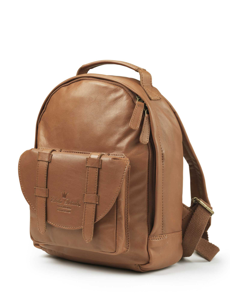 Elodie Details Rugzak Backpack MINI - Chestnut Leather