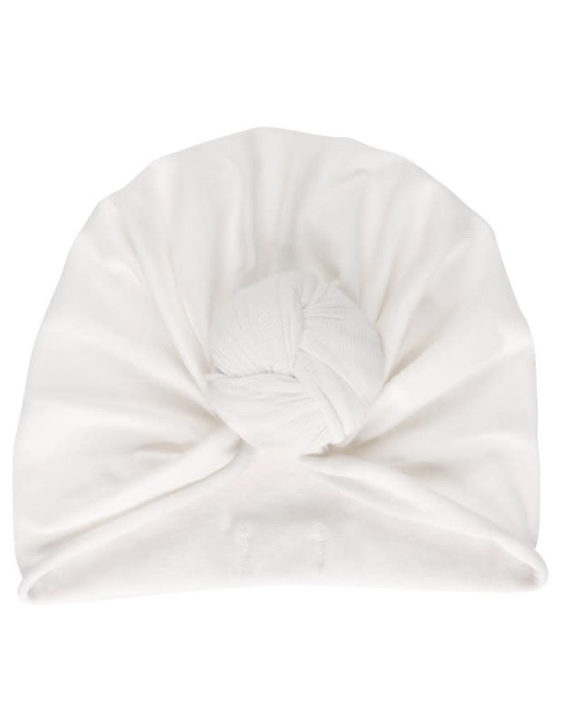 Bonjour Little Turban beanie whipped cream