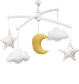 Pouce et Lina GOLD MOON AND STARS MOBILE LITTLE DOTS