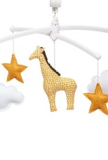 Pouce et Lina YELLOW GIRAFFE MOBILE