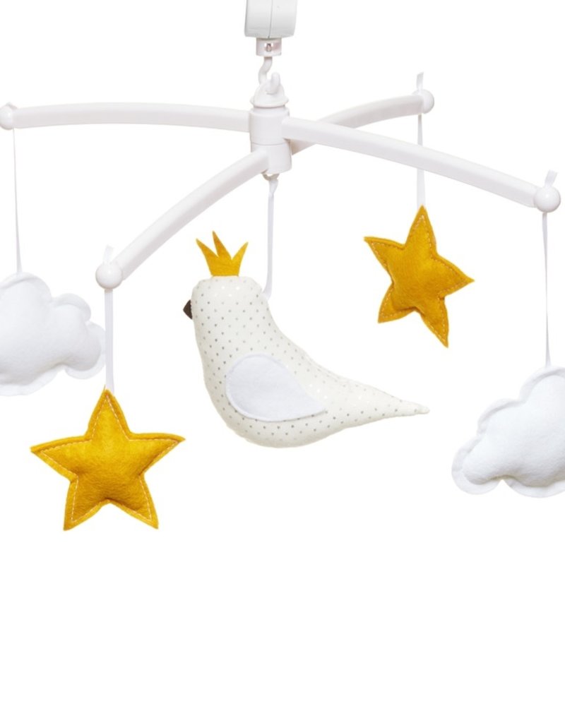 WHITE AND YELLOW COCKATOO MOBILE
