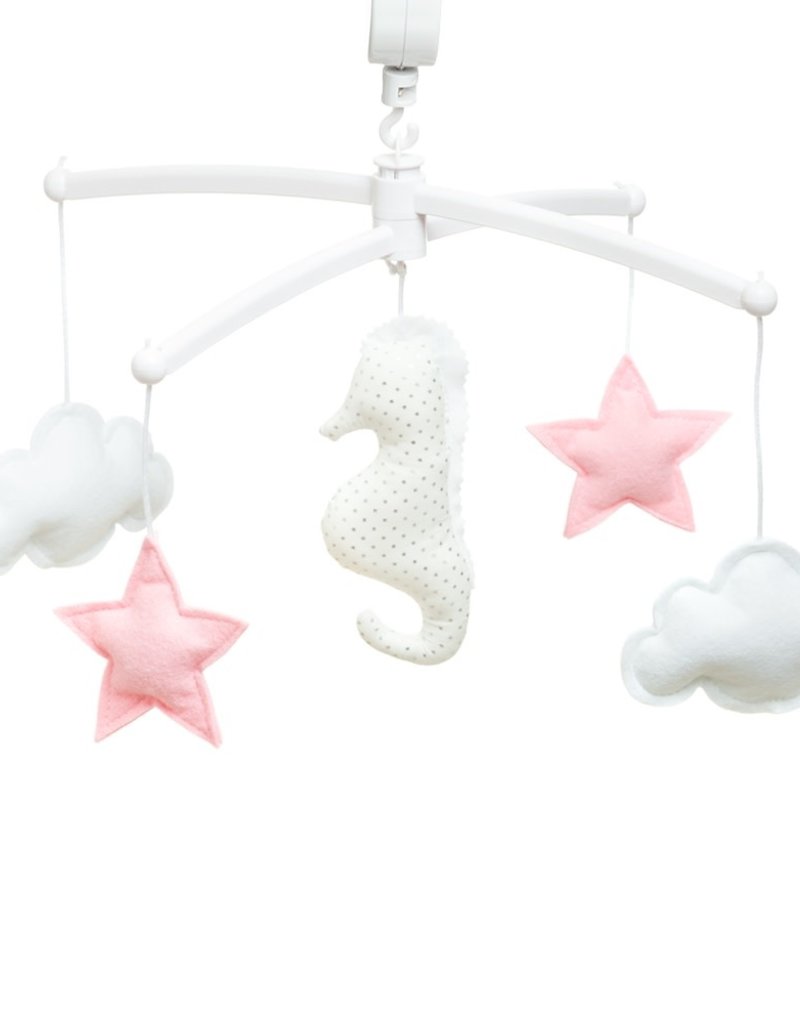 Pouce et Lina WHITE SEAHORSE MOBILE