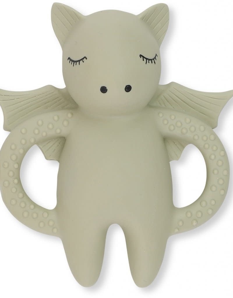 Konges Sløjd TEETH SOOTHER BAT - LIGHT GREY