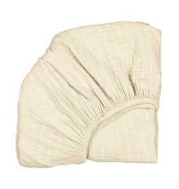 Charlie Crane KUMI Fitted Sheet - Milk