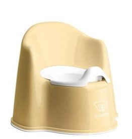 BabyBjörn Siège de toilette WC - Jaune Pastel / Blanc