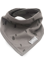 Jollein Slab Bandana Spot - Storm Grey/Caramel - 2 Stuks