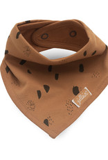 Jollein Slab Bandana Spot - Storm Grey/Caramel - 2 Stuks