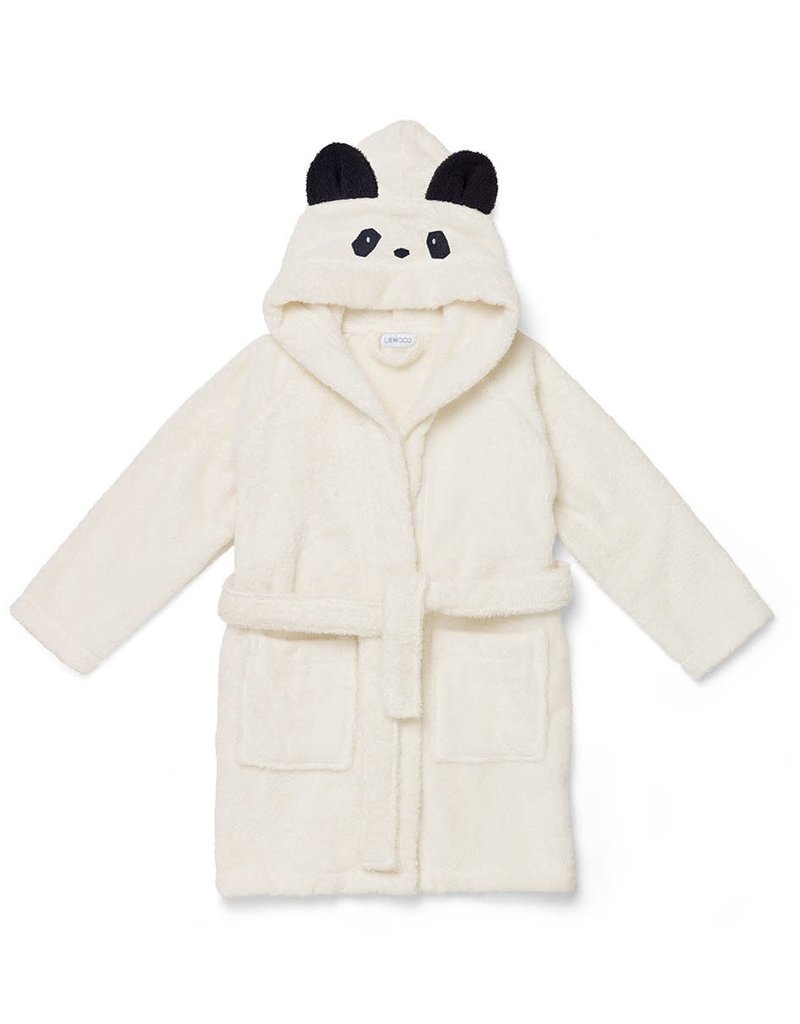 Liewood Lily Bathrobe - Panda creme de la creme