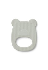 Liewood Gemma Silicone Teether - Mr bear dusty mint