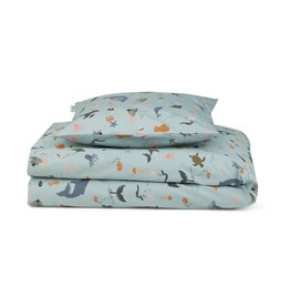 Liewood Ingeborg Bed Linen Junior - Sea creature mix