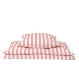 Liewood Ingeborg Bed Linen Junior - Y/D stripe coral pink