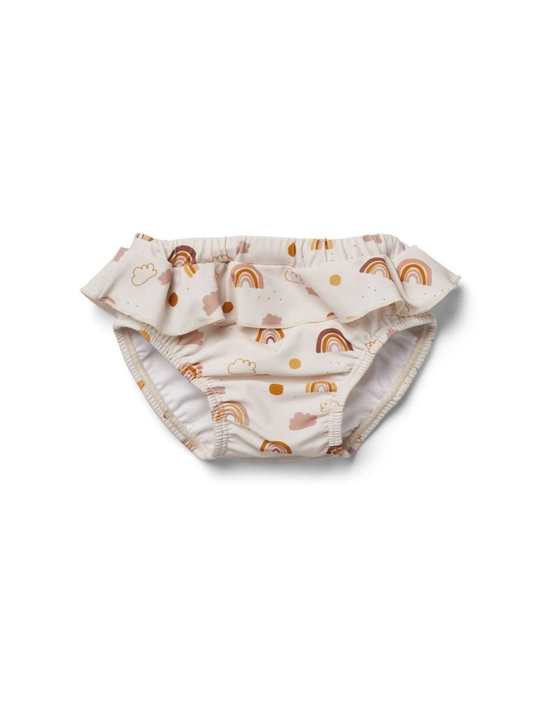 Liewood Elise baby swim pants - Rainbow love sandy