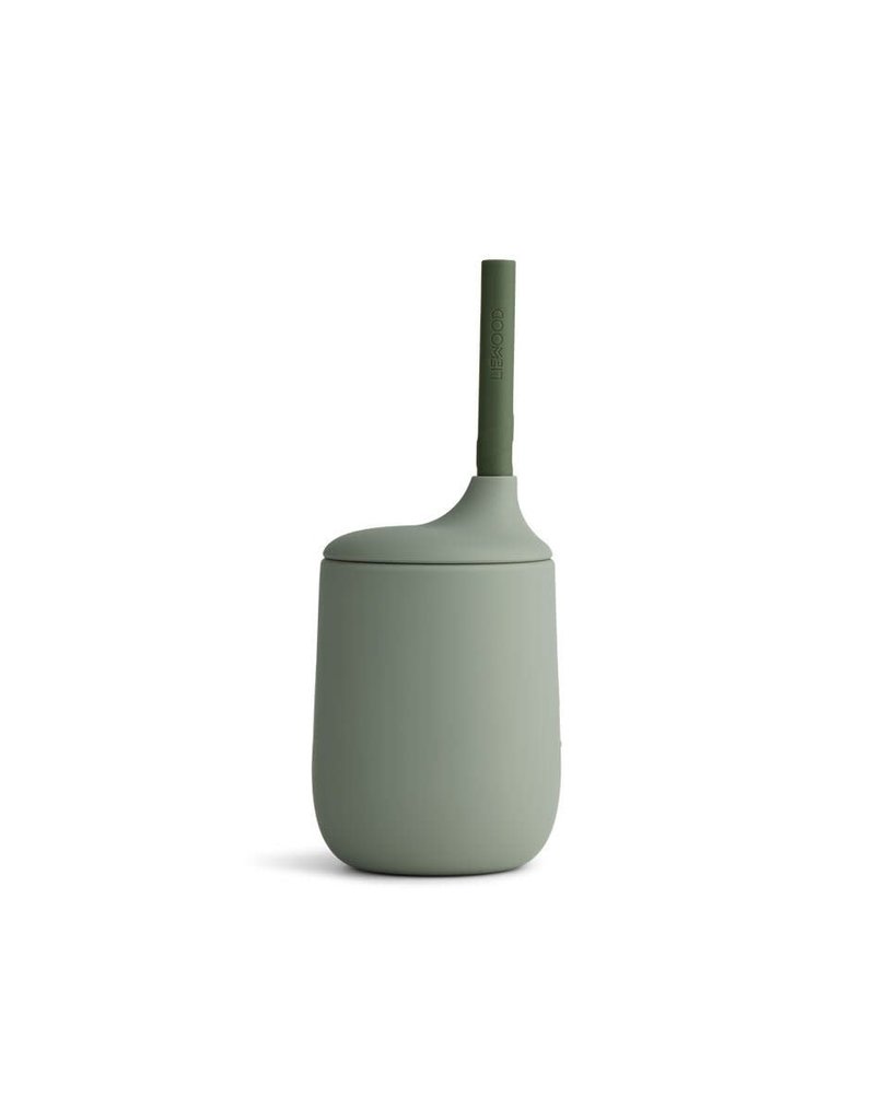 Liewood Ellis Sippy Cup - Faune green/hunter green mix