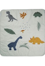 Liewood Glenn Activity Blanket - Dino dove blue mix