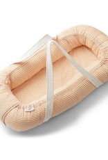 Liewood Gro Babylift / Baby nest - Y/D stripe: Mustard/white