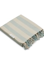 Liewood serviette de plage Mona Hammam - Stripe sea blue