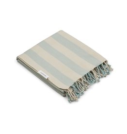 Liewood serviette de plage Mona Hammam - Stripe sea blue