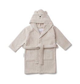 Liewood Lily Bathrobe - Polar bear sandy