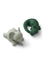 Liewood Vikky Bath Toys 2 Pack - Safari green mix