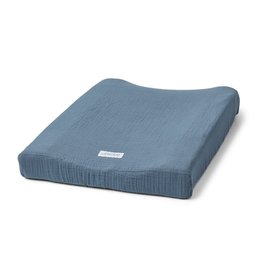 Liewood Cliff Muslin Changing Mat Cover - Blue wave