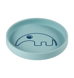 Done by Deer Assiette en silicone -  Antee Blue