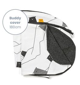 Doomoo Buddy Pillow Cover Bear Grey