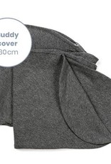 Doomoo Housse pour coussin de positionnement et d'allaitement Buddy chiné anthracite