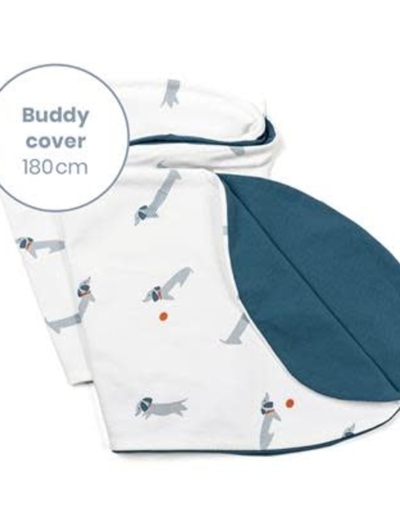 Doomoo Buddy Pillow Cover Dog Blue