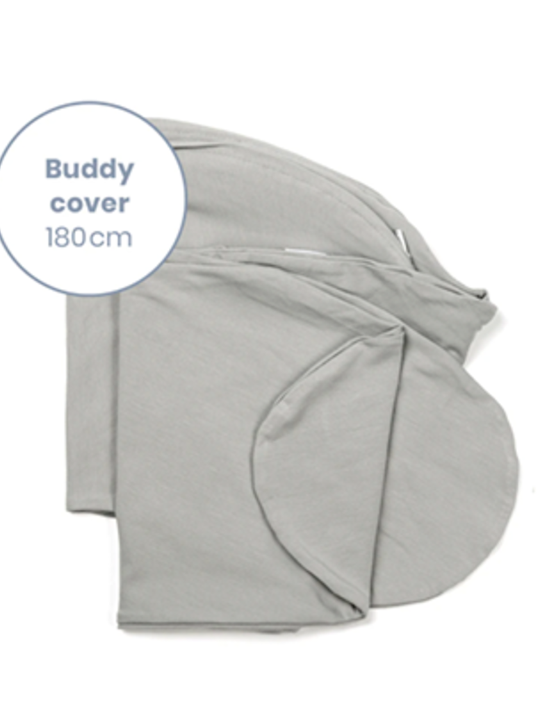 Doomoo Buddy Pillow Cover Fiber Bamboo Grey