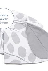 Doomoo Buddy Pillow Cover Leaves Grey