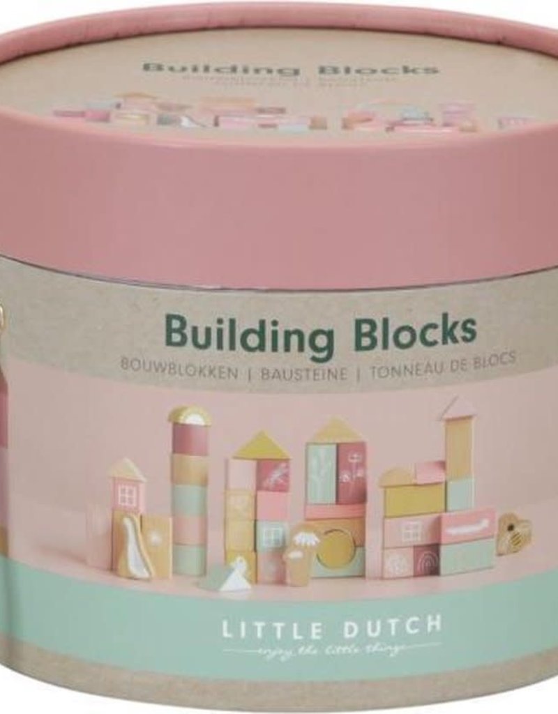 Little Dutch Bouwblokken pink
