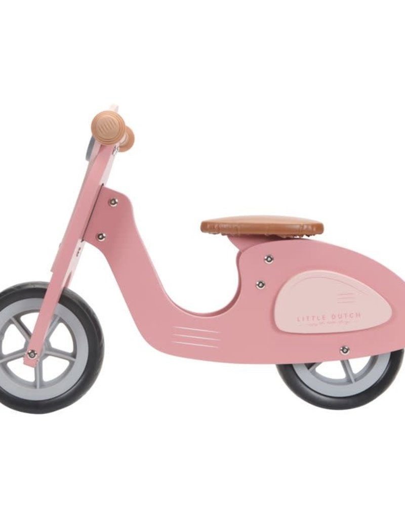 Little Dutch Loopscooter Roze