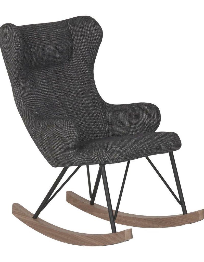 Quax Rocking Kids Chair De Luxe - Black