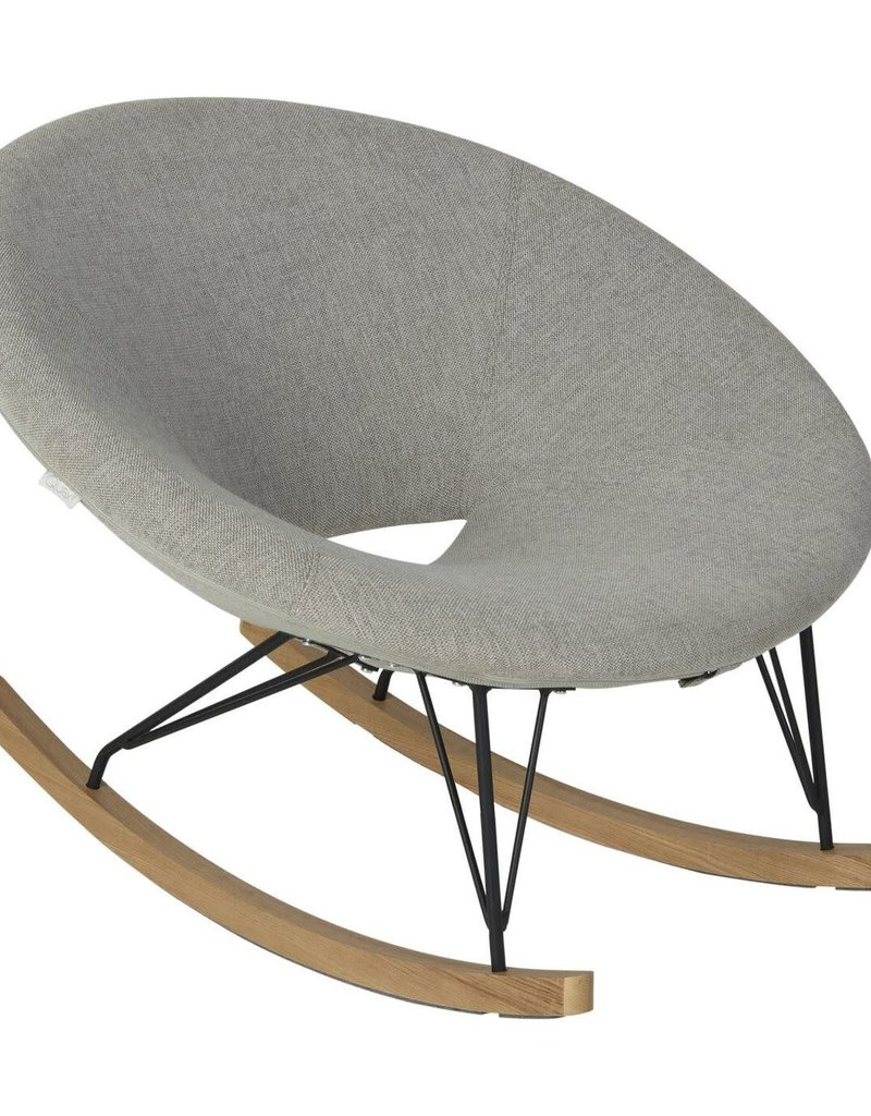 Quax Rocking Adult O Chair De Luxe - Sand Grey