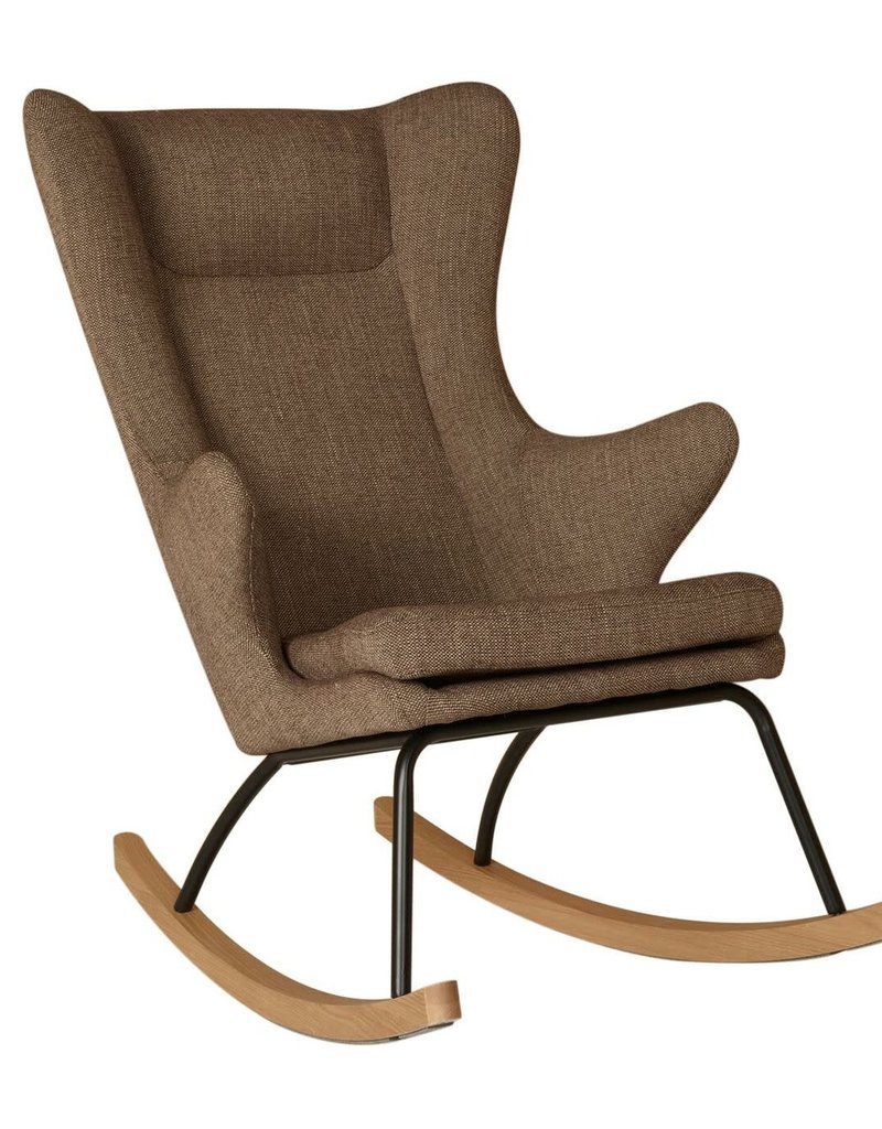 Quax Rocking Adult Chair De Luxe - Latte