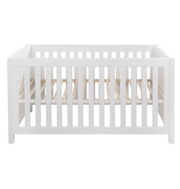 Quax Stripes Bed 140x70 Cm + Junior - White