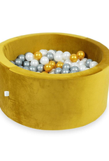 Moje Ballenbad Velvet - Gold - Wit/Grijs/Goud