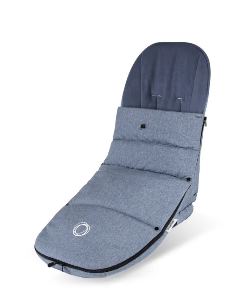 Bugaboo Voetenzak Blue Melange - Babycenter Decoratie