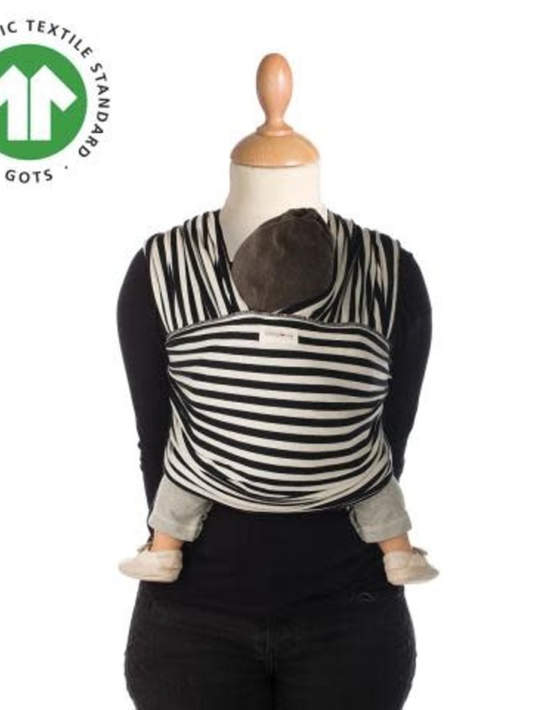 Babylonia Tricot-slen design - Black & white stripes