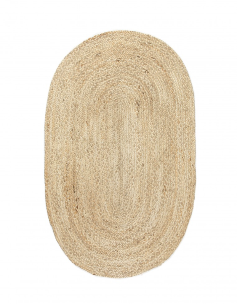 KidsDepot Jute Oval Vloerkleed