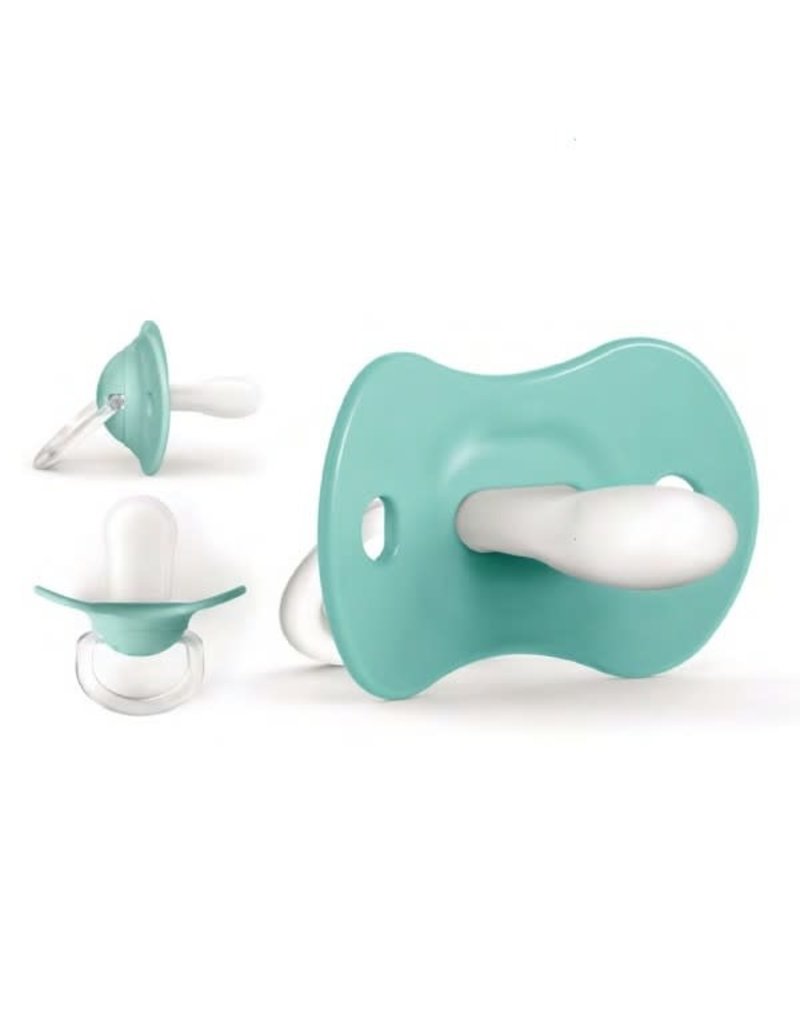 Suavinex Forest - Soother - Sili. - Reversible - 0/6M - Blue DUO