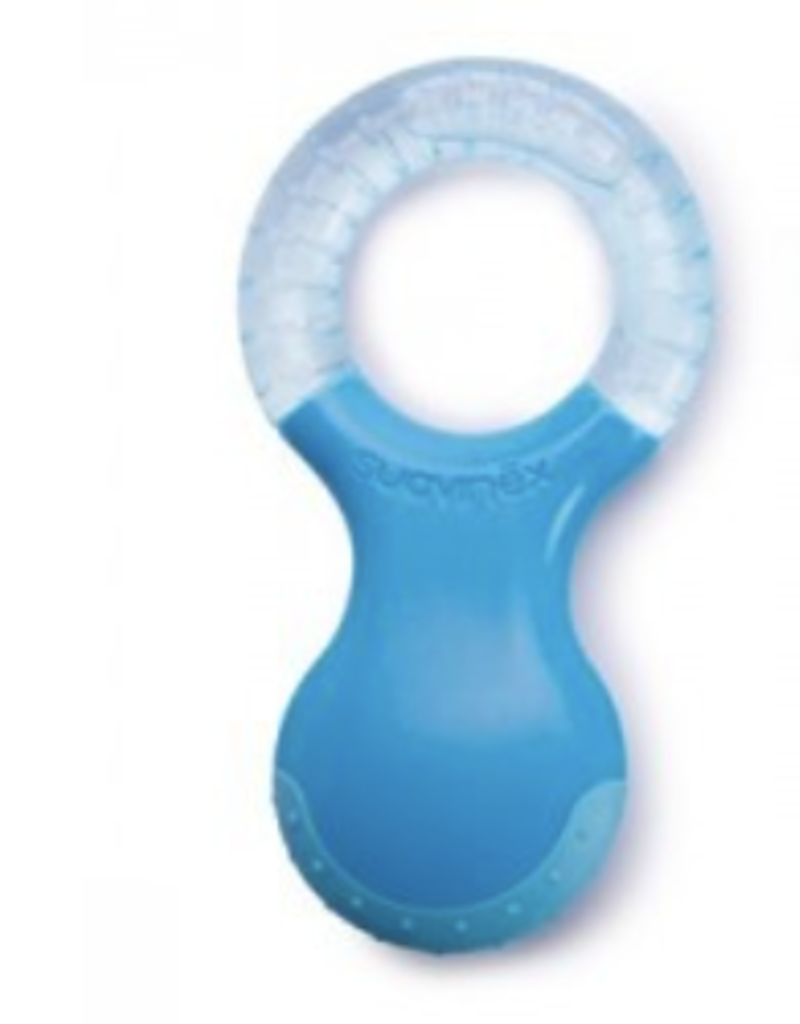 Suavinex Chilled teething ring blue 4m +