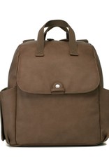 Babymel Robyn Convertible Backpack Vegan Leather Tan