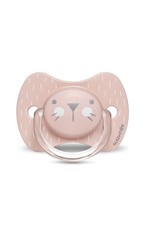 Suavinex Hygge - Soother - Sili. - Reversible - 0/6M - Pink Whiskers
