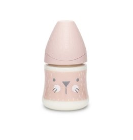 Suavinex Hygge - Bottle - PA - Sili. - 150ml - Pink Whiskers