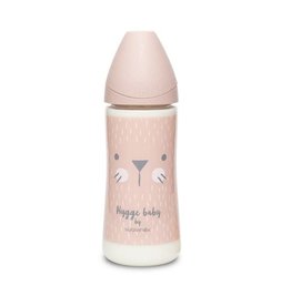 Suavinex Hygge - Bottle - PA - Sili. - 360ml - Pink Whiskers